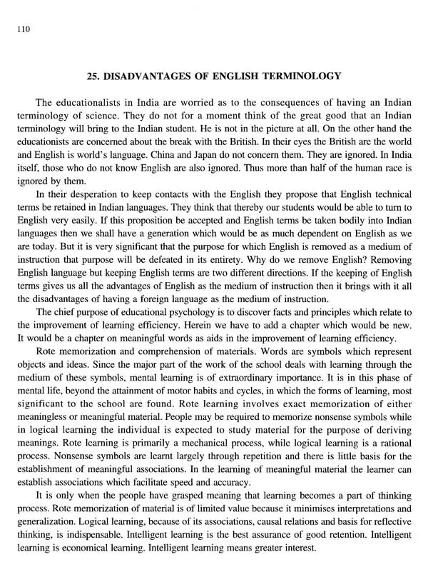 Indianization of Scientific Terms (Writings and Notes of the Late Prof. Raghu Vira) - Retail Maharaj