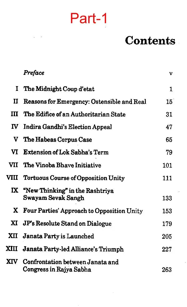 Janata Party Experiment (An Insider's Account of Opposition Politics: 1975-1980) Set of 2 Volumes - Retail Maharaj