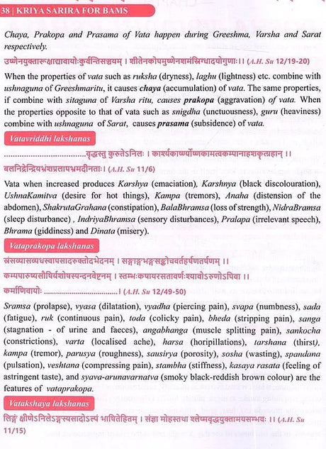 Kriya Sarira for BAMS (Ayurved Physiology) - Retail Maharaj