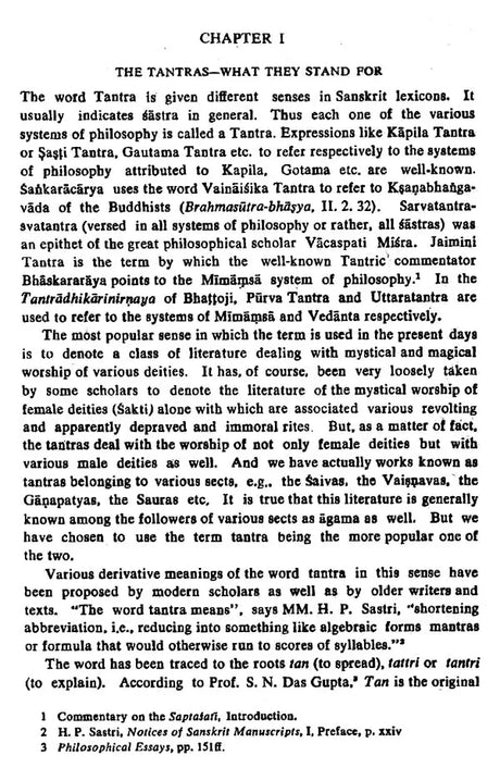 Tantras: Studies on their Religion and Literature [English] - Retail Maharaj