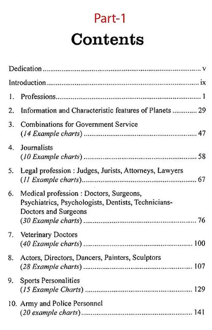 Exploring Professions through Vedic Astrology (3 Volumes Set) [English] By Jatinder Pal Singh Sandhu