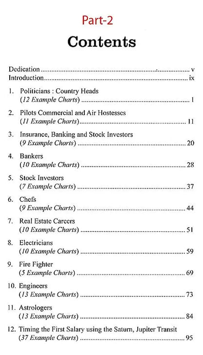 Exploring Professions through Vedic Astrology (3 Volumes Set) [English] By Jatinder Pal Singh Sandhu