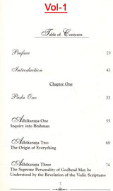 Vedanta Sutra with the Commentary of Baladeva Vidyabhushana (Set of 2 Volumes) - Retail Maharaj