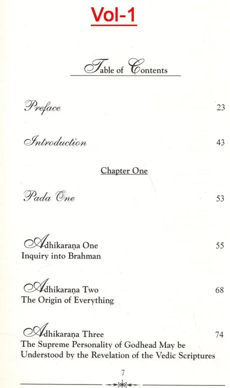 Vedanta Sutra with the Commentary of Baladeva Vidyabhushana (Set of 2 Volumes) - Retail Maharaj