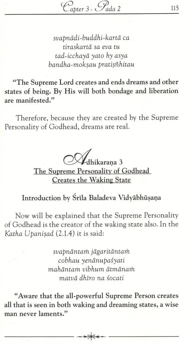 Vedanta Sutra with the Commentary of Baladeva Vidyabhushana (Set of 2 Volumes) - Retail Maharaj