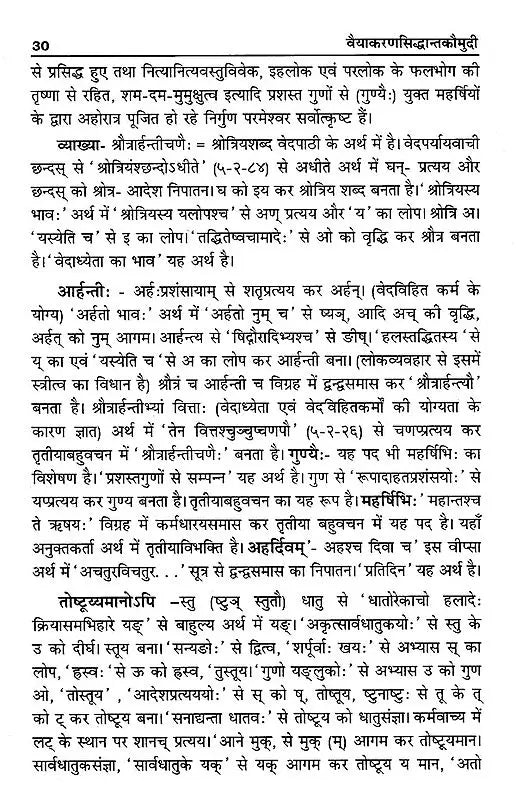 वैयाकरणसिद्धान्तकौमुदी: Vaiyakaran Siddhanta Kaumudi - Retail Maharaj