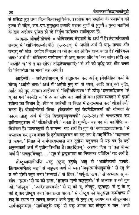 वैयाकरणसिद्धान्तकौमुदी: Vaiyakaran Siddhanta Kaumudi - Retail Maharaj