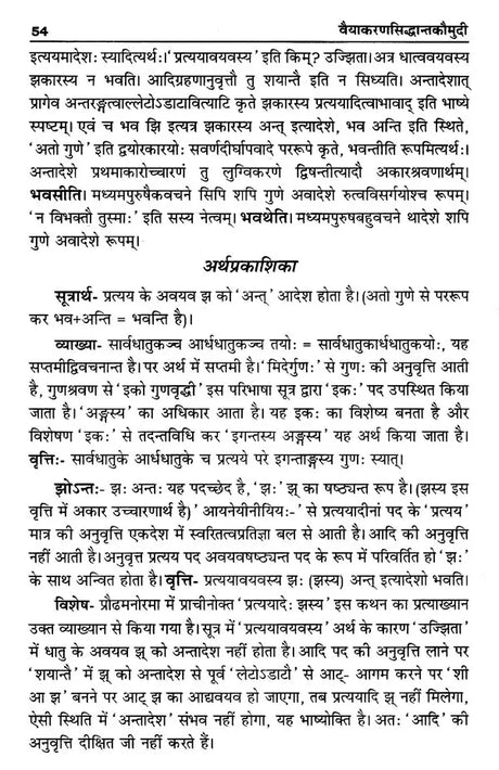 वैयाकरणसिद्धान्तकौमुदी: Vaiyakaran Siddhanta Kaumudi - Retail Maharaj