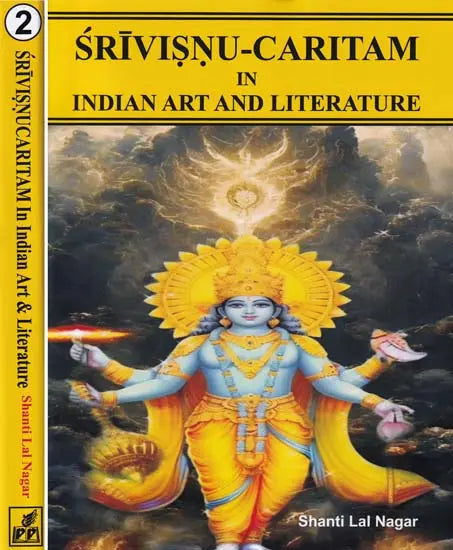 Srivisnu-Caritam in Indian Art and Literature (Set of 2 Volumes) - Retail Maharaj