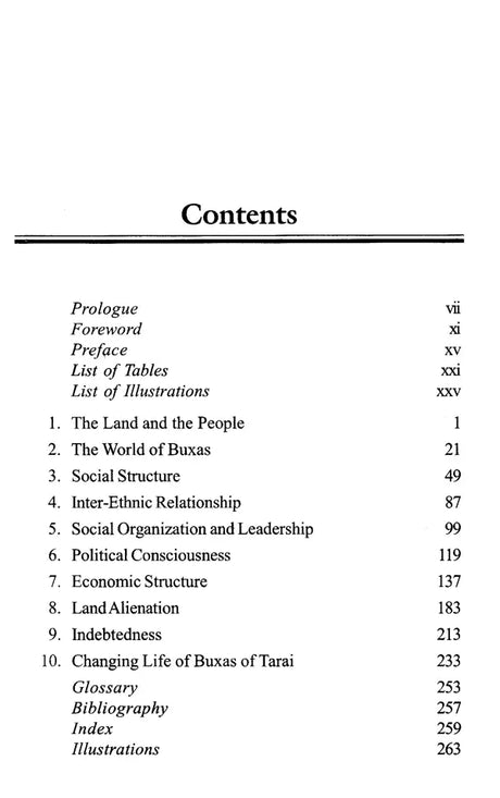 The Buxas of the Tarai (A Study of their Socio-Economic Disintegration) - Retail Maharaj