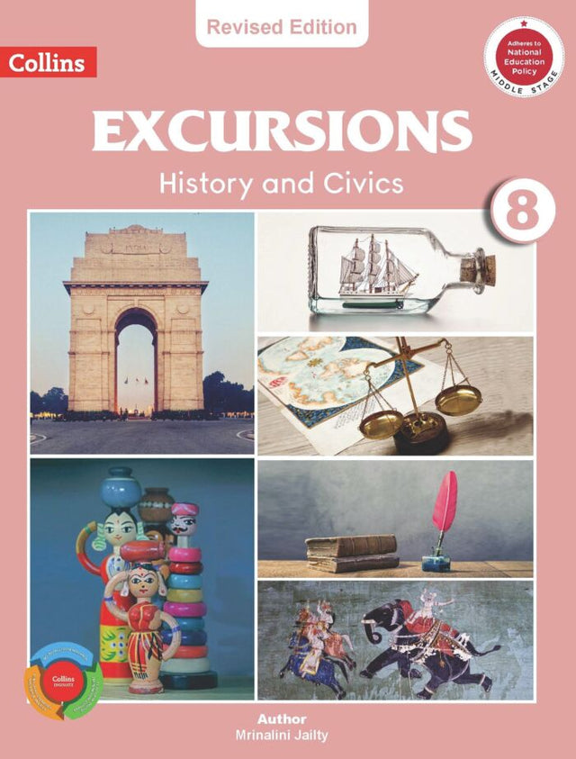 Collins | Excursions | History & Civics | Class 8 - Retail Maharaj