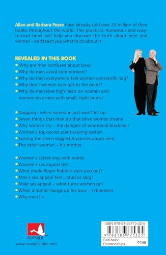 Why Men Lie and Women Cry [Paperback] Allan Pease and Barbara Pease - Retail Maharaj