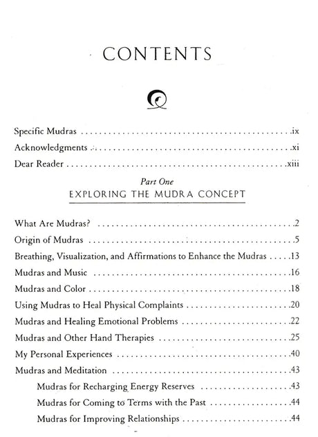 Mudras: Yoga in Your Hands (Alternative Medicine Series) - Retail Maharaj