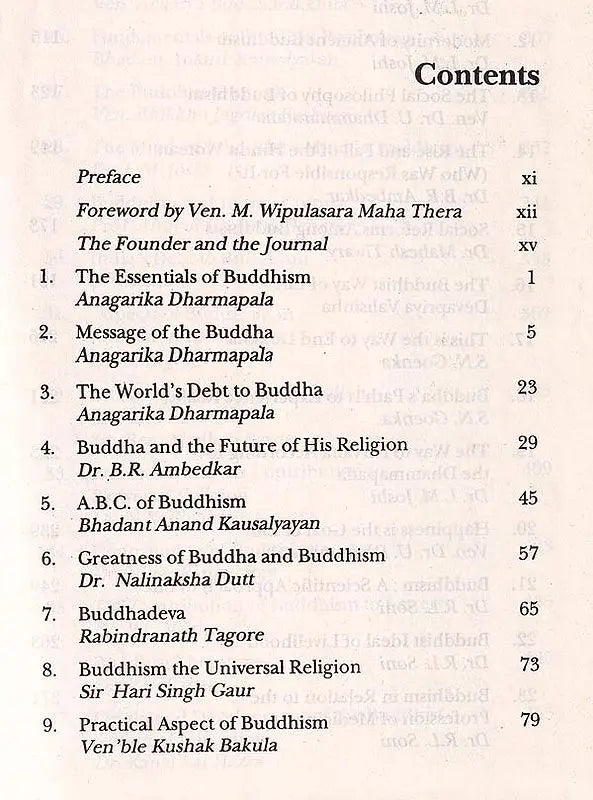 A Panorama of Indian Buddhism: Selections from the Maha Bodhi Journal (1892-1992) (Bibliotheca Indo-buddhica) - Retail Maharaj