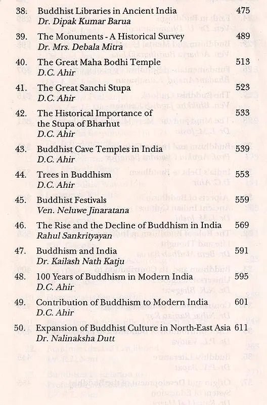 A Panorama of Indian Buddhism: Selections from the Maha Bodhi Journal (1892-1992) (Bibliotheca Indo-buddhica) - Retail Maharaj