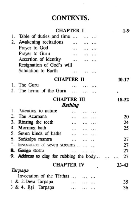 The Daily Practice Of The Hindus- Containing The Morning And Mid Day Duties - Retail Maharaj