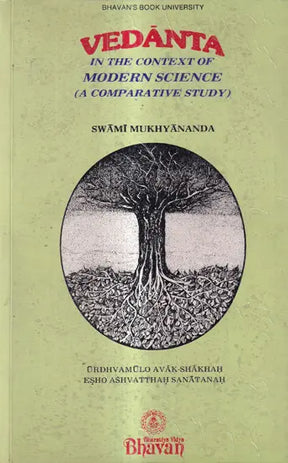 Vedanta-In The Context of Modern Science (A Comparative Study) An Old and Rare Book - Retail Maharaj