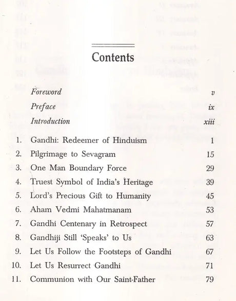 Mahatma Gandhi Eternal Pilgrim of Peace & Love - Retail Maharaj