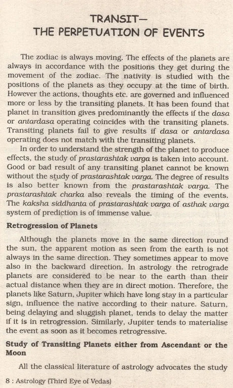 Astrology - Third Eye of Vedas [English] - Retail Maharaj