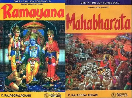 Ramayana and Mahabharata by C. Rajagopalachari - Retail Maharaj
