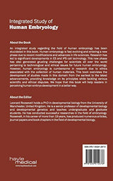 Integrated Study of Human Embryology - Retail Maharaj