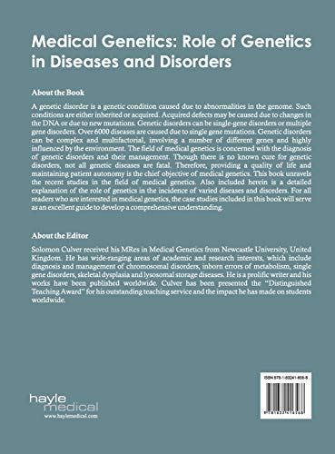 Medical Genetics: Role of Genetics in Diseases and Disorders - Retail Maharaj