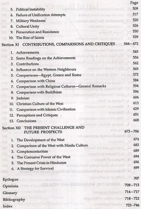 Hindu Civilization and the Twenty-First Century (An Old and Rare Book) - Retail Maharaj