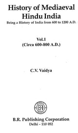 History of Mediaeval Hindu India (Being a History of India from 600 to 1200 A.D. Set of 3 Volumes) - Retail Maharaj