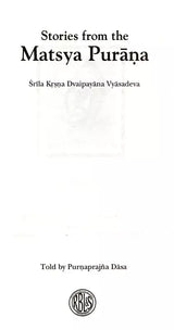 Stories from the Matsya Purana - Retail Maharaj