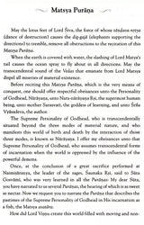 Stories from the Matsya Purana - Retail Maharaj