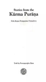 Stories from the Kurma Purana - Retail Maharaj