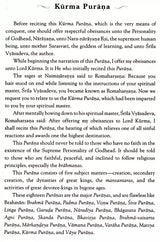 Stories from the Kurma Purana - Retail Maharaj