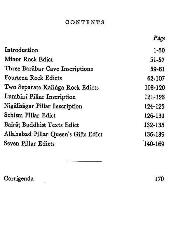 Asoka's Edicts - Retail Maharaj