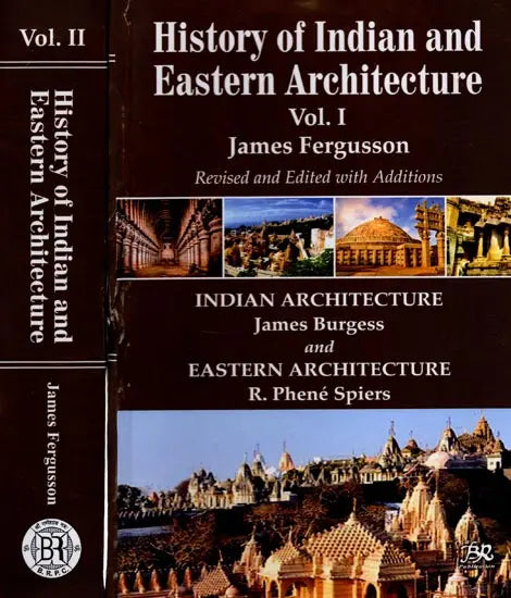 History of Indian and Eastern Architecture (Set of 2 Volumes) - Retail Maharaj