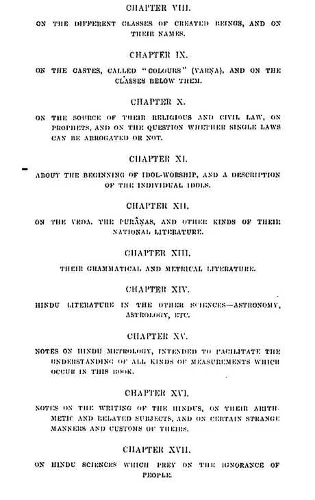 Alberuni's India (An Account of the Riligion, Philosophy, Literature, Geography, Chronology, Astronomy, Customs, Laws and Astrology of India about A.D. 1030) Set of 2 Volumes - Retail Maharaj