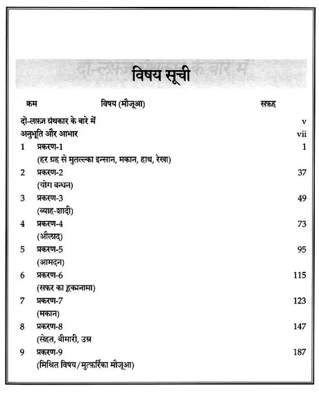 Lal Kitab Vividh Prakaran Vichar [Hindi] - Retail Maharaj