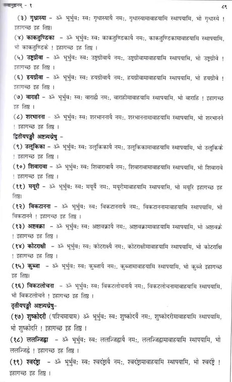 मन्त्रानुष्ठानम् (रोगादिशमनार्थम्) भाग-1: Mantra Practice (For the Relief of Diseases and Others) Part-1 - Retail Maharaj