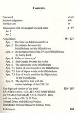 Balabharata of Rajasekhara (Text and Translation with Notes and Appendices)