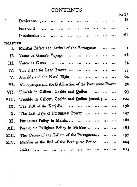 Malabar and The Portuguese (Being a History of the Relations of the Portuguese with Malabar from 1500 to 1663) - Retail Maharaj