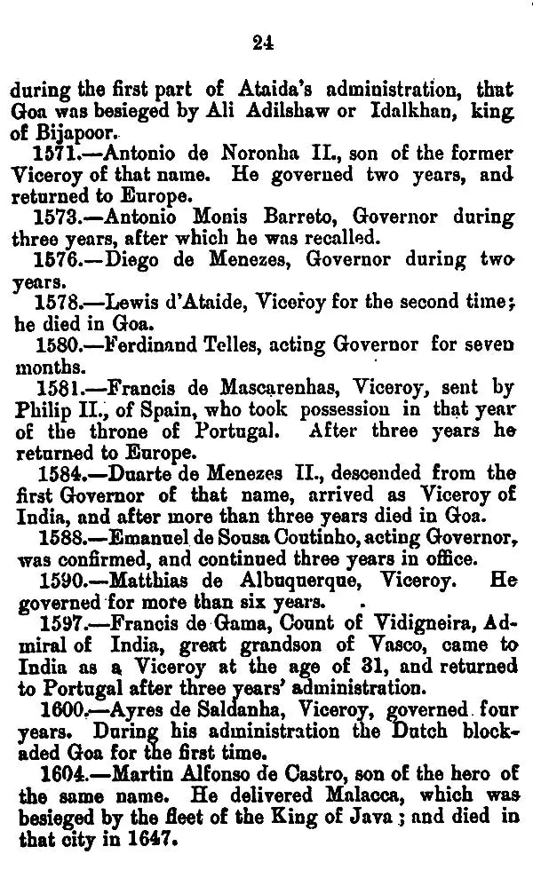 An Historical Sketch of Goa - Retail Maharaj