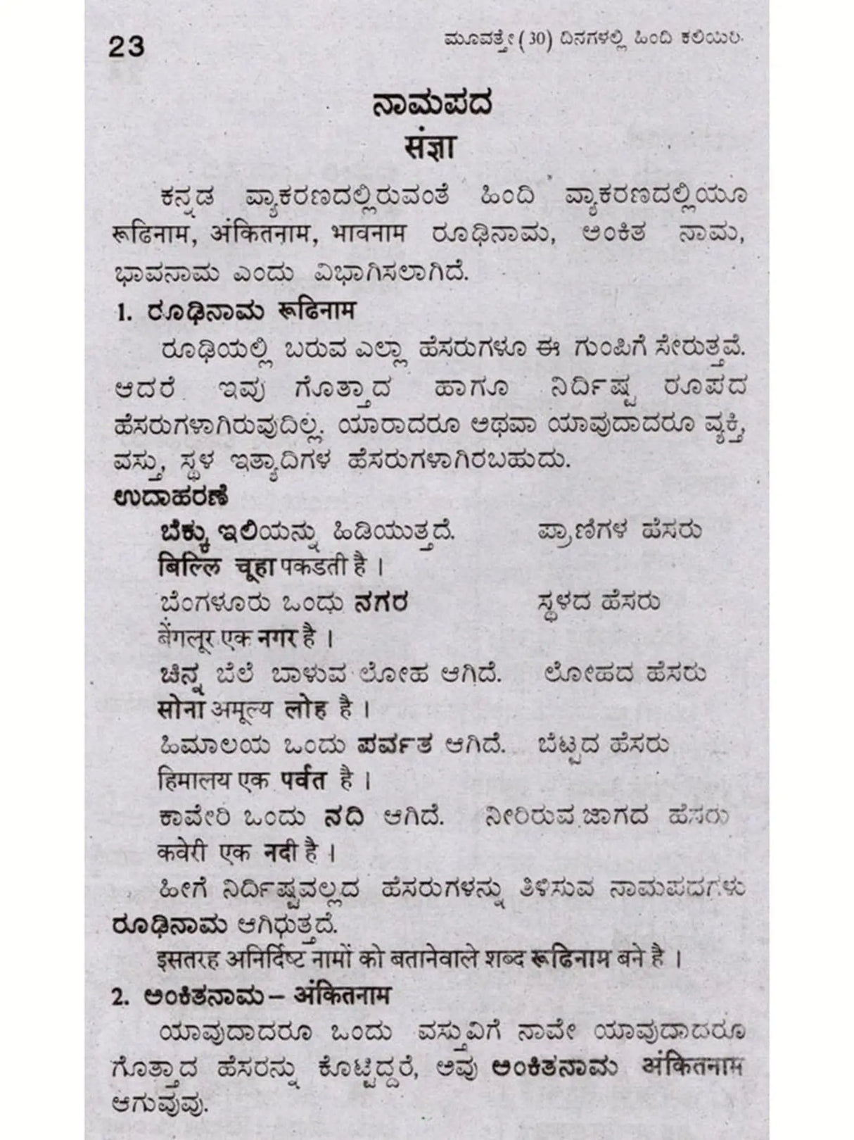 30 ದಿನಗಳಲ್ಲಿ ಹಿಂದಿ ಕಲಿಯಿರಿ: Learn Hindi in 30 Days (Kannada) - Retail Maharaj