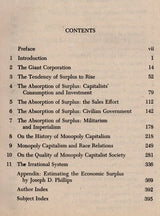 Monopoly Capital- An Essay on the American Economic and Social Order (An Old and Rare Book)