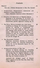 May Day And Eight Hours' Struggle in India- A Political History (An Old and Rare Book)