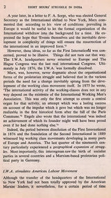 May Day And Eight Hours' Struggle in India- A Political History (An Old and Rare Book)
