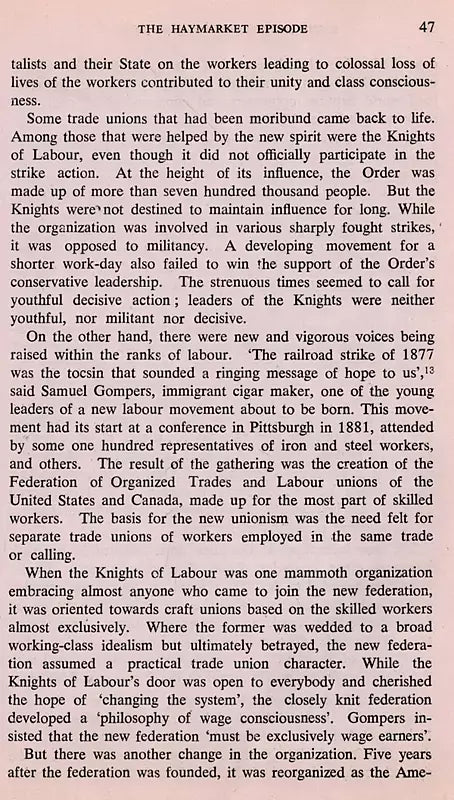 May Day And Eight Hours' Struggle in India- A Political History (An Old and Rare Book)