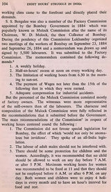 May Day And Eight Hours' Struggle in India- A Political History (An Old and Rare Book)