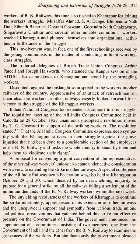 Working Class of India- History of Emergence and Movement 1830-1990 (With an Overview up to 1995) An Old and Rare Book
