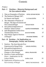 Geo-Political Implications of Partition in West Bengal (Looking Back at Partition of Bengal)