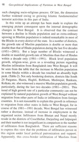 Geo-Political Implications of Partition in West Bengal (Looking Back at Partition of Bengal)