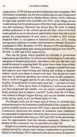 Colonial Clerks- A Social History of Deprivation and Domination (An Old and Rare Book)